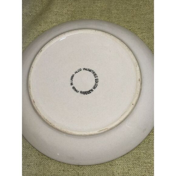 Rooster Plates Alco Industries Set of 2 Plates 7 1/4 inches Bread Salad Dessert - Picture 4 of 6